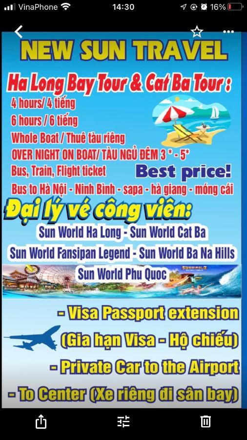 Sunland Halong Hotel And Restaurant Халонг Экстерьер фото